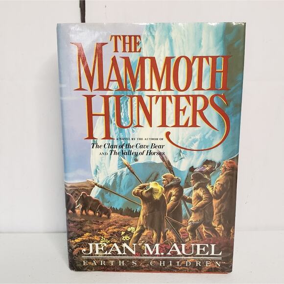 The Mammoth Hunters by Jean Auel Hardcover #3 - Picture 6 of 6